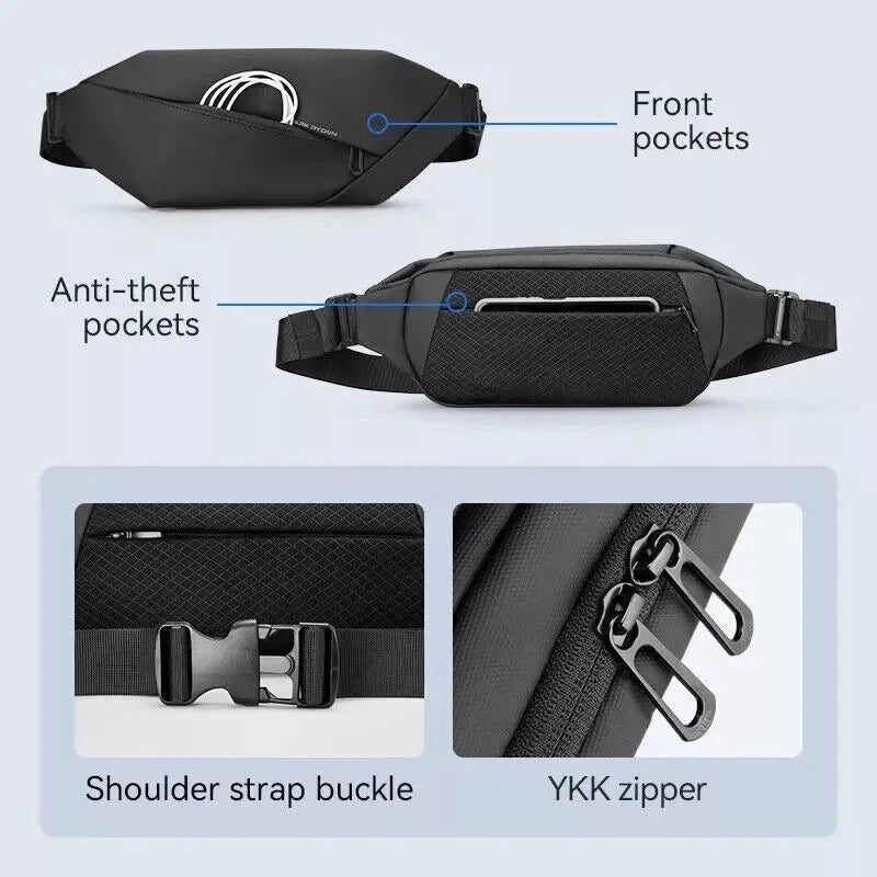 Oxford Chest Fanny pack for men "SUNAN"