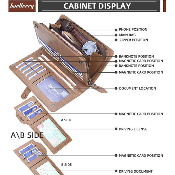 Business Class Leather Wallet