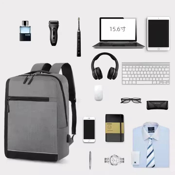 Unisex Luxury Laptop Backpack (3pcs)