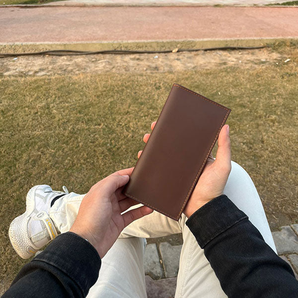 long Cow Leather Wallet