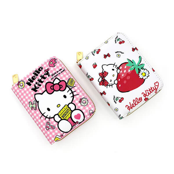Hello Kitty PU Leather Short Wallet (Buy 1 Get 1 Free)