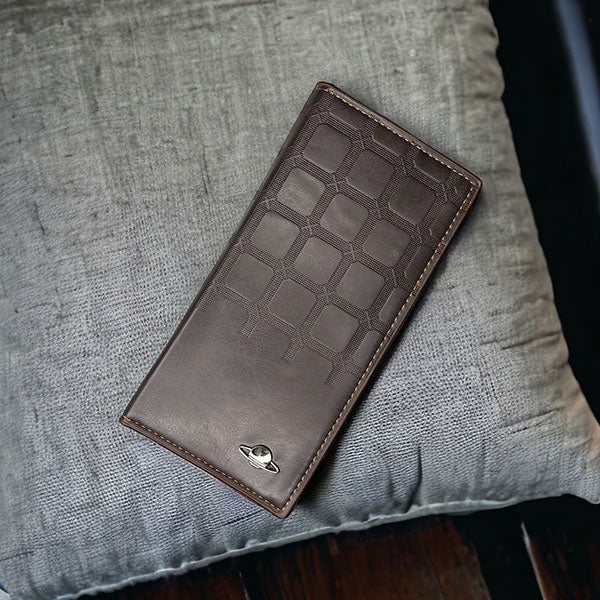Casual Long Leather Wallet