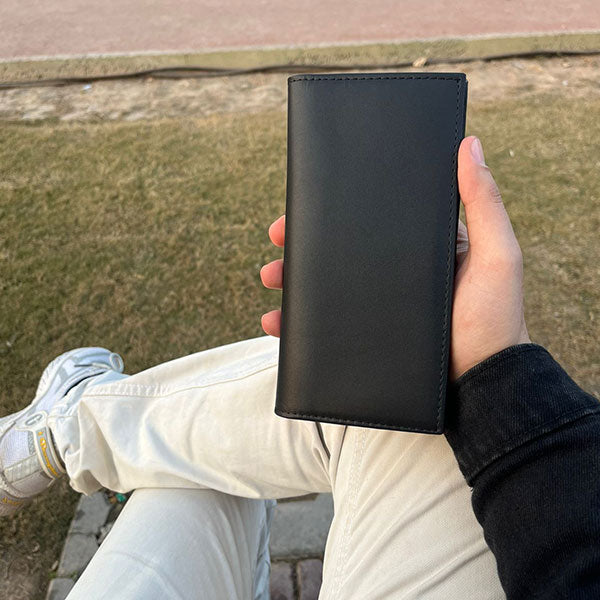 long Cow Leather Wallet