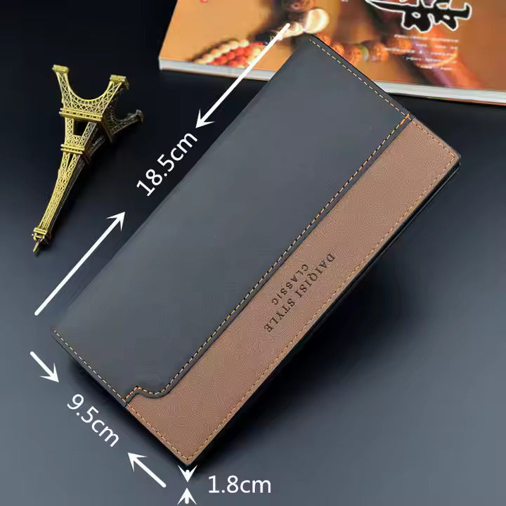 Premium long leather Wallet