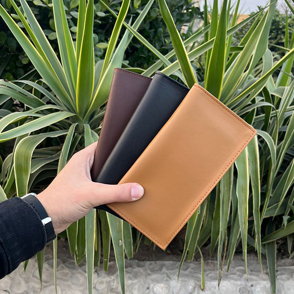 long Cow Leather Wallet