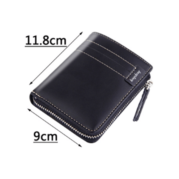 Zipper Short Men Casual Wallet