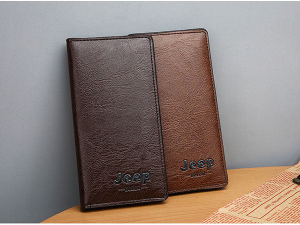 Jeep Long Leather Wallet (Buy 1 Get 1 Free)
