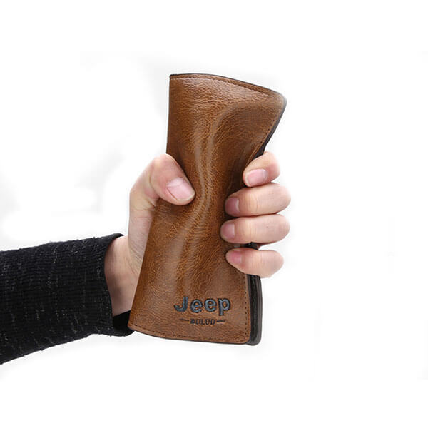 Jeep Long Leather Wallet (Buy 1 Get 1 Free)