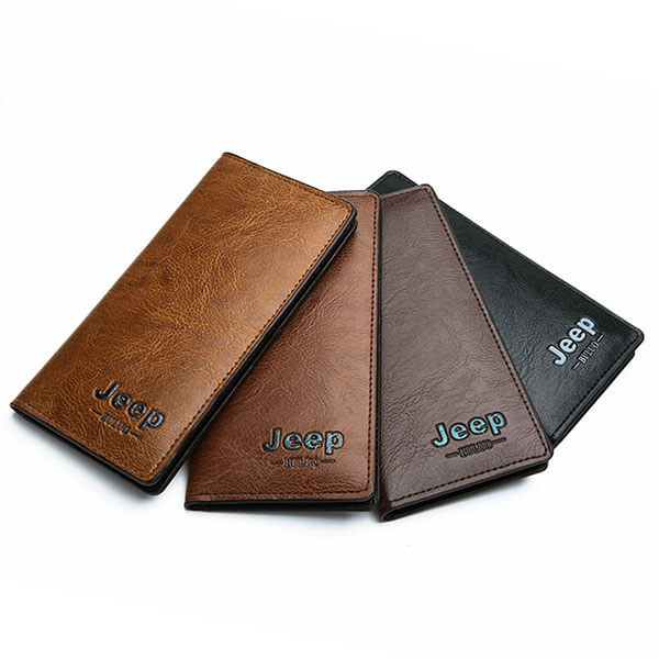 Jeep Long Leather Wallet (Buy 1 Get 1 Free)