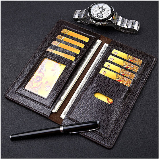 Jeep Long Leather Wallet (Buy 1 Get 1 Free)