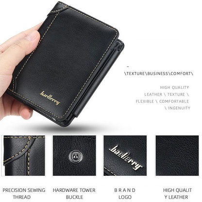 Elegant PU Leather Men’s Wallet