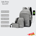 3Pc's Unisex Laptop Backpack