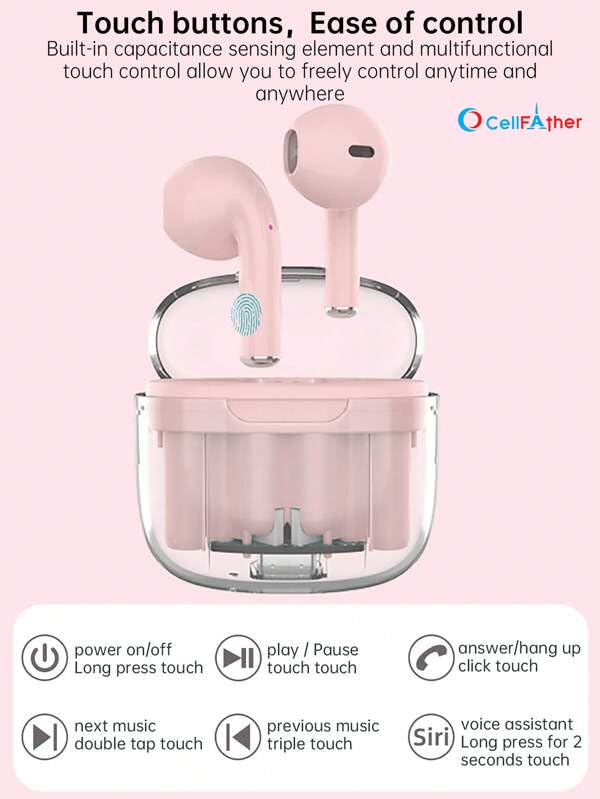 High-Tech Bluetooth Ear Pods (AT12 Plus)