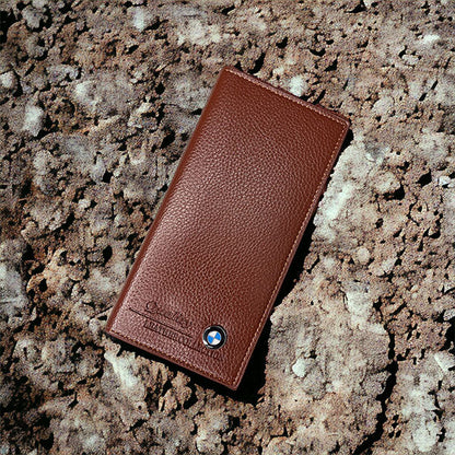 New Classic Long Fold Leather Wallet.